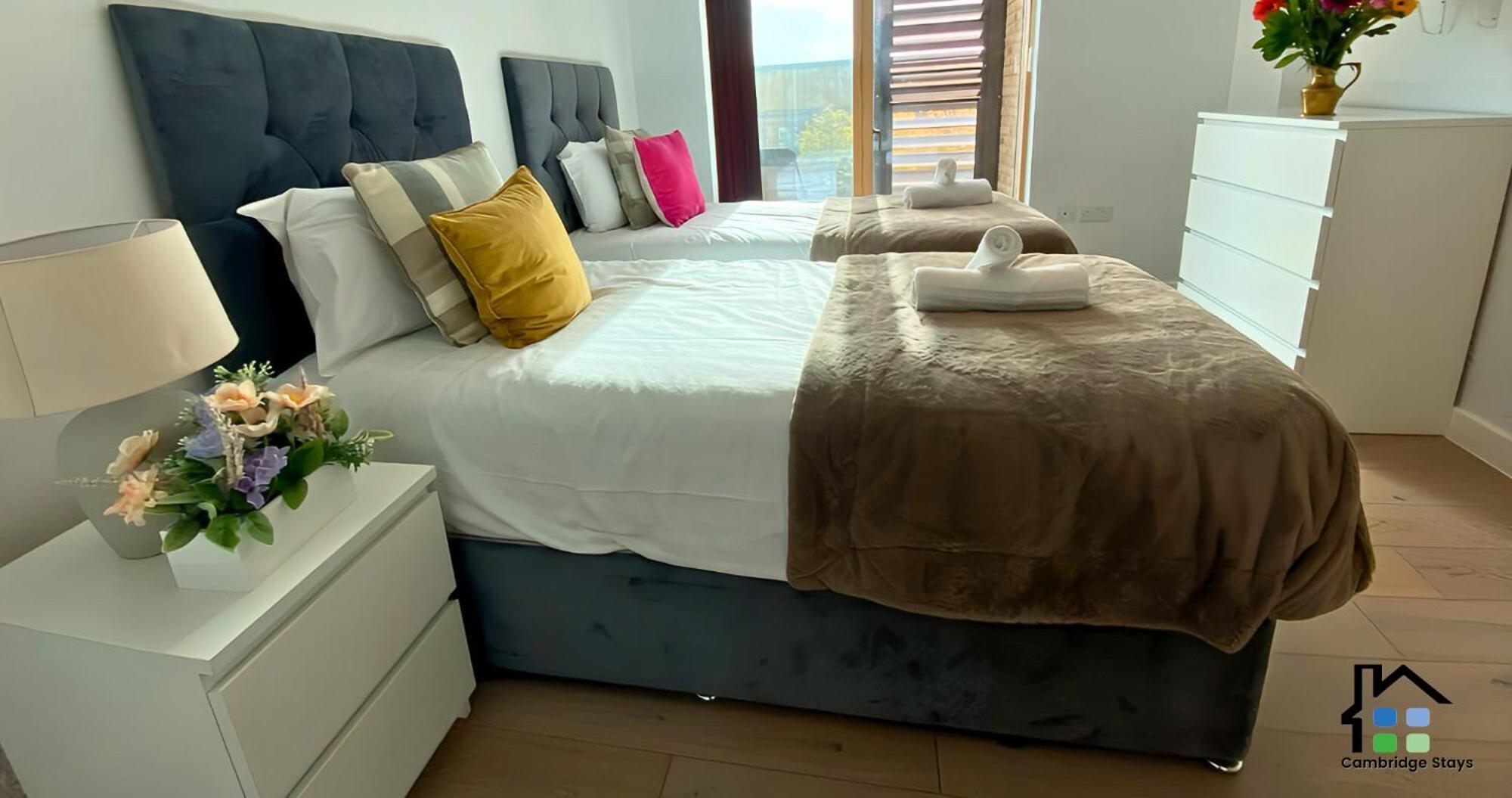Cambridge Stays - Apartment At Addenbrooke Hospital And Bio Campus - Free Private Parking Exteriör bild