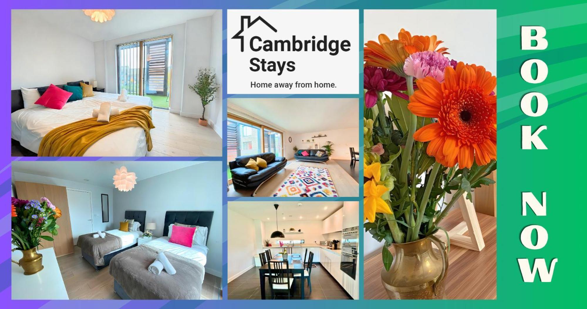 Cambridge Stays - Apartment At Addenbrooke Hospital And Bio Campus - Free Private Parking Exteriör bild